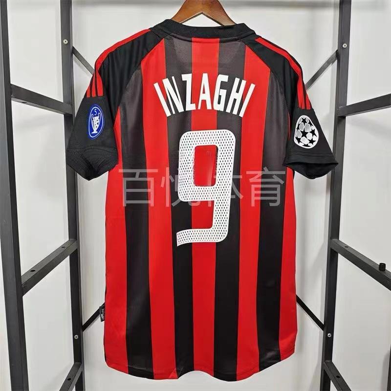 Vintage Jerseys, Football Uniforms, Classic Inter Milan AC Ronaldo Nesta Martinika Kashevqin Jerseys