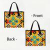 Bohemian Pattern Tote Bag Casual Large Capacity Daily Shoulder Handbag for Women Outdoor Shopping Travel Use