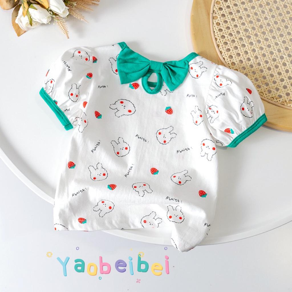 

Летняя хлопковая футболка с коротким рукавом для девочек - Модная, универсальная, легкий базовый слой для малышей 80 cm