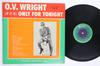 LP Record O.V. WRIGHT  If It Is Only For Tonight BBLX61 ABC BACK BEAT 197 US SoulFunk Used
