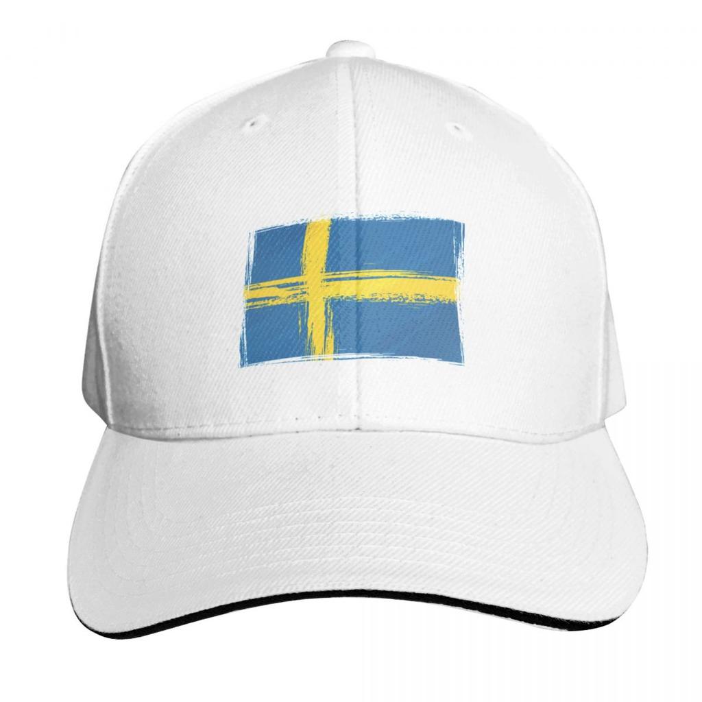 Swedish flag Svenska Flaggan Baseball Cap Luxury Cap cute Custom Cap Anime Hat For Girls Unisexs