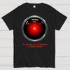 AI HAL 9000 Unisex 100% Cotton Summer Casual Cool Loose T-Shirt