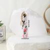 Portable 5ml Refillable Spray Bottle Mini with pendant Refillable Perfume Bottle Flower Pattern Empty Cosmetic Containers