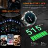 Outdoor Strong Light Flashlight Men Smart Watch For Huawei 3ATM Waterproof Sports Watch 515 mAh Extra Large Battery Smart Watch
