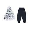 Jordan Casual Sportswear Brooklyn Fleece Fashion Comfortable Soft Skin Friendly Fleece Lined 2 Piece Set Kids' IQ2921-133