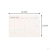 Monthly Calendar Pad Tear-Off Collections Sheets Tasks Scheduler Organizer for