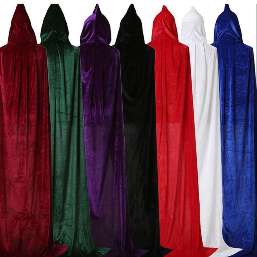 Black Halloween Capes Cloth Cosplay Costumes New Robe Halloween Party