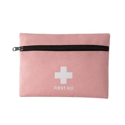 Outdoor First Aid Kit For Camping Hiking Activities Wear Resistant Practical Multiple Compartments Organized Storage Solution
