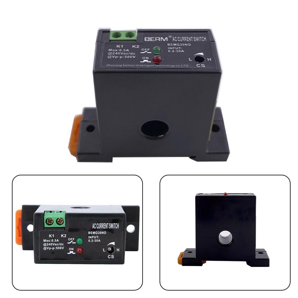 Self-Powered/Flameproof Adjustable AC Current Sensing Switch Sensing Switch 1pc