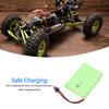 6.0V 2400mAh Lithium Battery with SM 2P Plug Replacement RC Rechargeable Lithium Battery for RC Cars Trucks