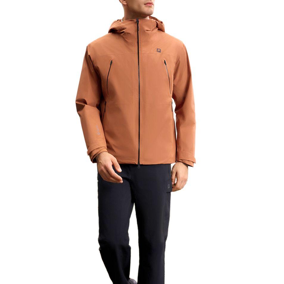 Fila Loose Versatile Fashion Jacket Two-Piece Set Men Tops Ochre A11M517724FBN