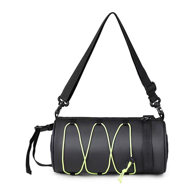 Quyoubang Multi-function Drawstring Round Barrel Cycling Bag