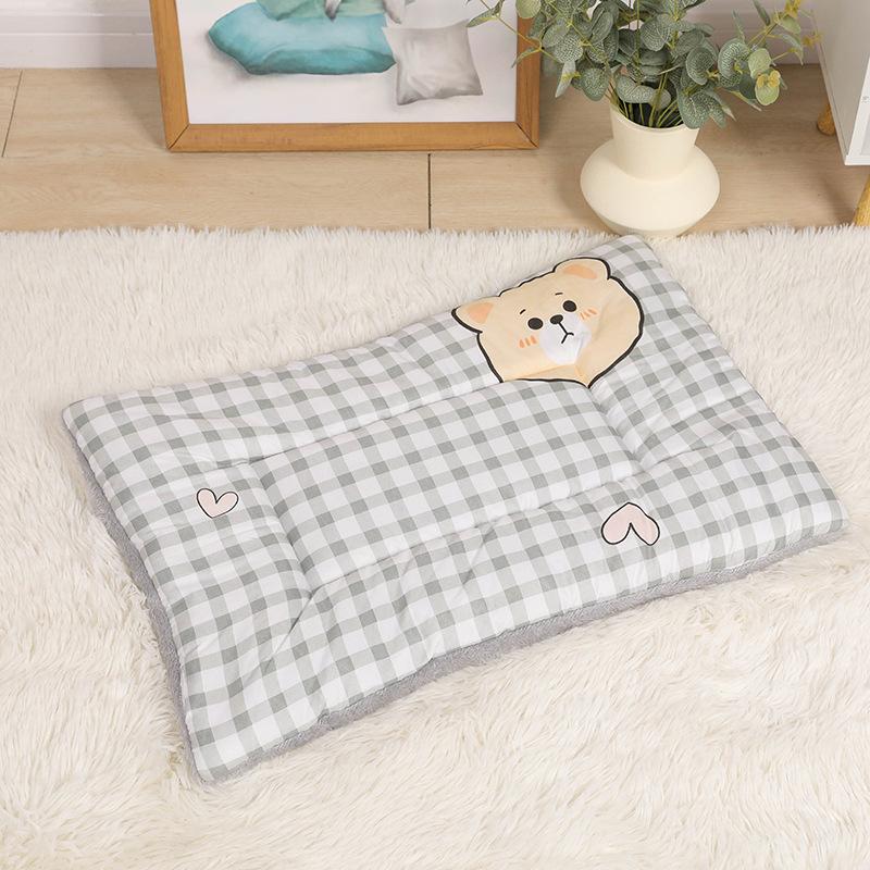 

2026 New Double-sided Dual-purpose Hairy Four-season Dog Mat Cat Sleeping Mat, Suitable For Winter S 50X35CM