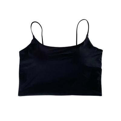 Damen Einfarbige Camisole Sling BH Weste