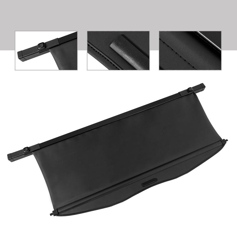 2020-22 Toyota Highlander Retractable Trunk Cargo Cover Luggage Shade Shield For 2020-22 Toyota Highlander