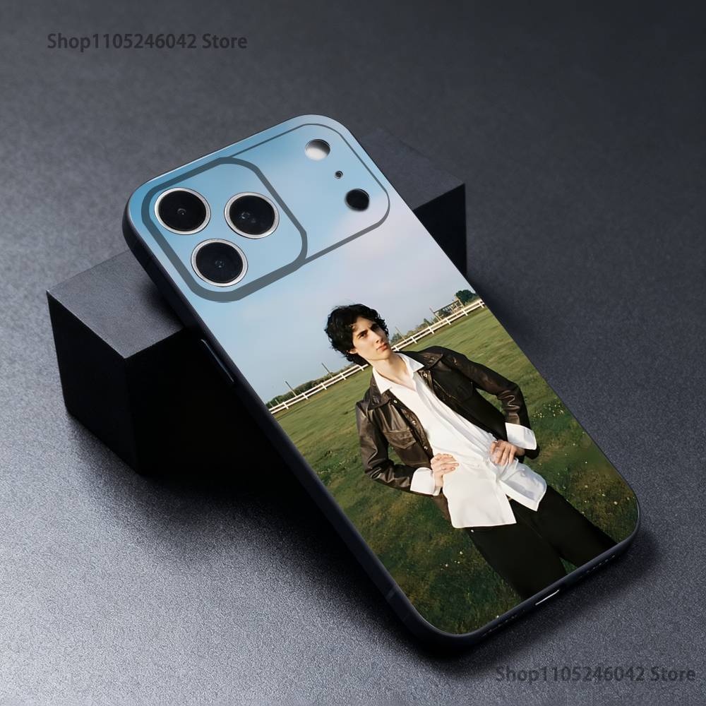 singer S-Sombr Wear-resistant Phone Case For iPhone 17,16,15,14,13,12,11,Pro,XS,Max,XR,Plus,E,SE4,Mini Black Soft Cover
