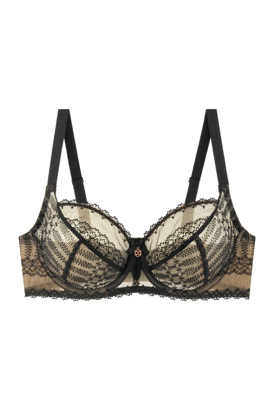 

Бюстгальтер з м якою чашкою Anabel Arto (90635) 85G прозорий колір чорний