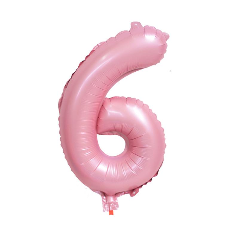32 Inch Digital Balloon Rose Red Digital Caramel Color Medium Digital Helium Balloon Can Float