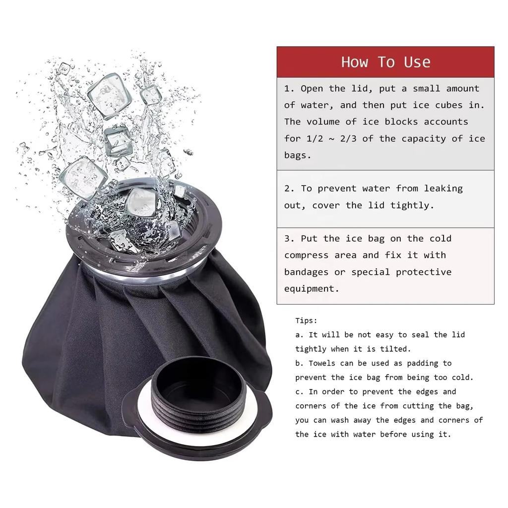 Ice Packs for Injuries Reusable 4 Pcs Cold & Hot Water Pack for Knee Shoulder Ankle Foot Elbow Face Finger, Soft Warm Heat Bag