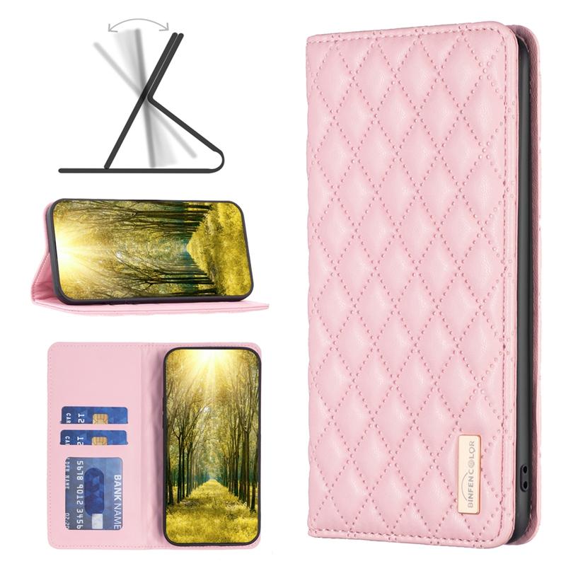 Diamantový Geometrický Kožený Magnetický Flip Pouzdro Pro Samsung Galaxy S20 S21 S22 S23 Ultra S23+ Plus S 21 FE S20FE Pouzdro Kryt