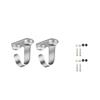 Hanging Wall Mounted Cloth Bathroom Furniture Hardware Robe Hooks Cabinet Top Hanger Ceiling Hook