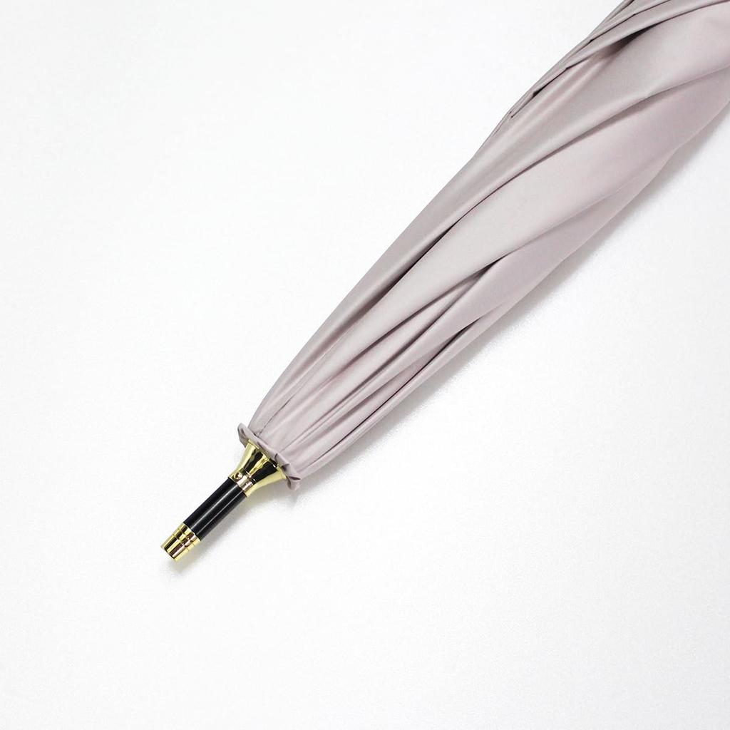 Nifty Colors Long Mellow 2453PK Umbrella, Light-Shielding Frill,
