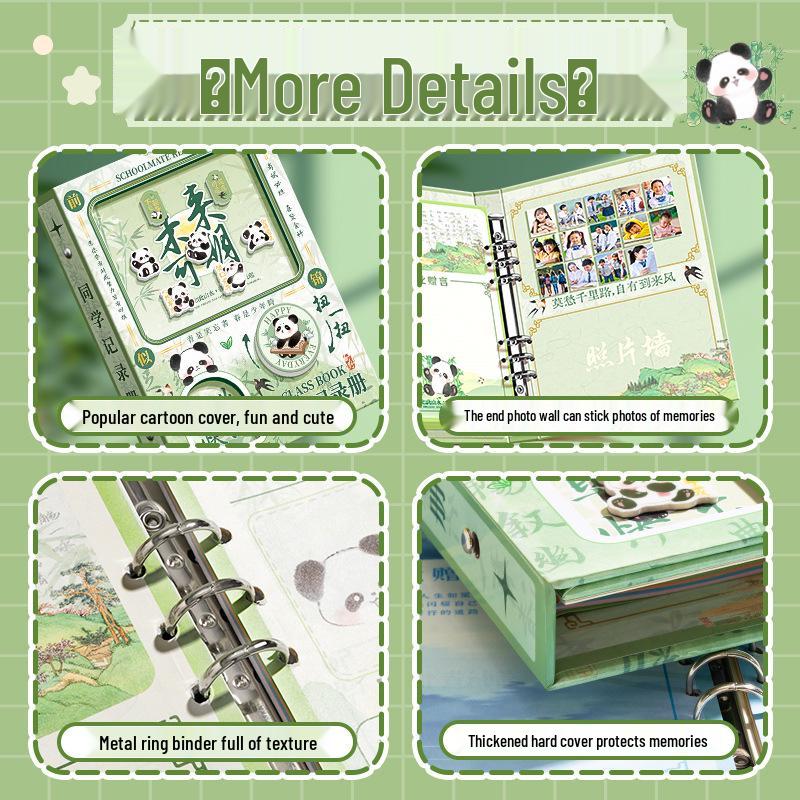 2025 Cute Cartoon Gashapon Yearbook for Sixth Grade Graduation