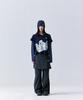 TANSANMAGNESIUM Rabbit Button Layered Long Sleeve (Navy)