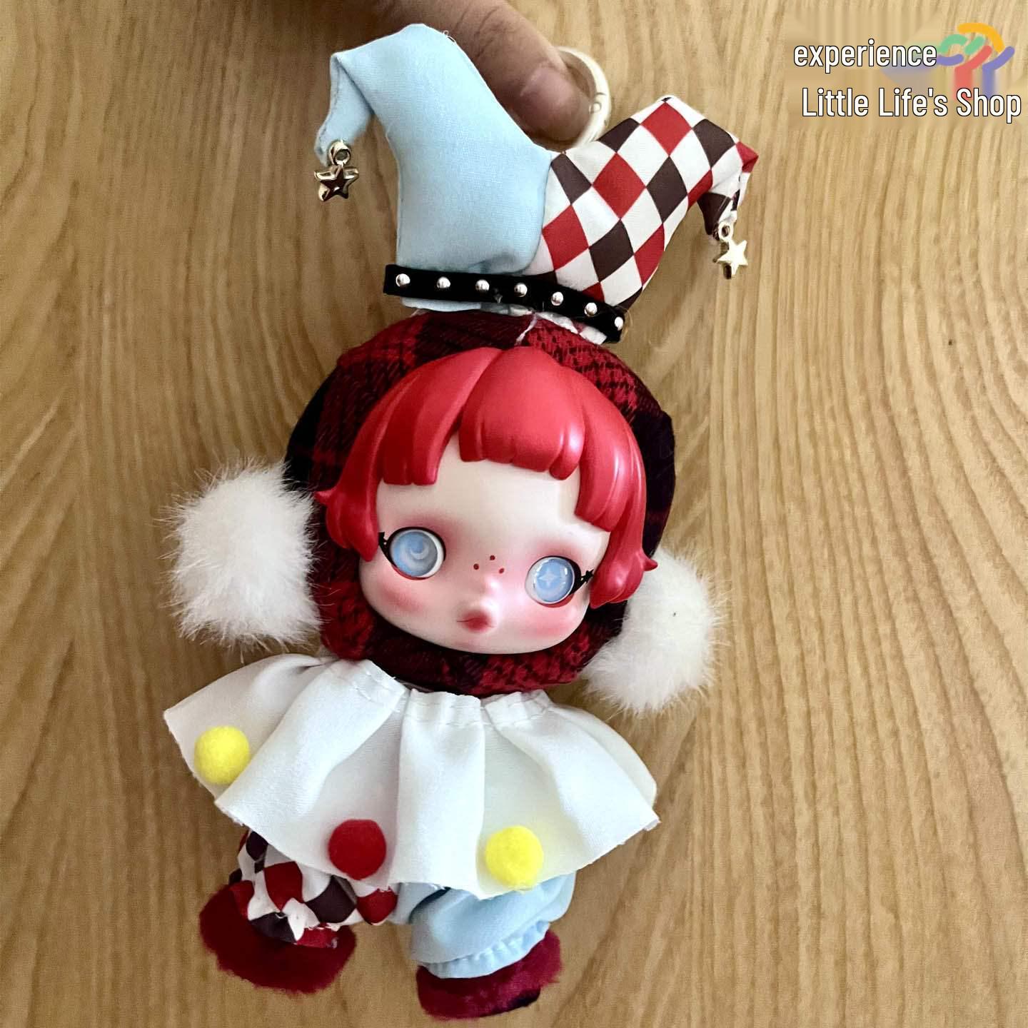 Зимняя Рапсодия SKULLPANDA Призрачная Скорость Тепло Второе Поколение Виниловая Кукла Наряд