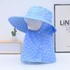 Women's Wide Brim Sun Hat for Summer – Offers Face and Neck Protection, Ideal for Outdoor Activities like Cycling and Farm Work.