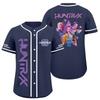 Children's Casual Cartoon Print Short-sleeved Baseball Jerseys Children's Sportswear Top