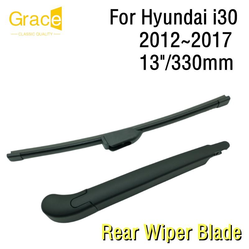 

Задняя щетка стеклоочистителя для Hyundai i30 GD GW Elantra GT 12 /300 мм, лобовое стекло автомобиля, резиновая резина 2012-2017
