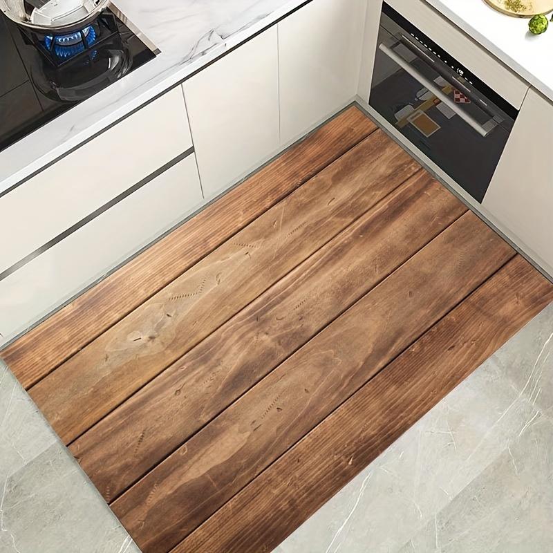 Luxusní dřevěná podložka Kuchyňská podložka Měkká zahuštěná kuchyňská podložka Vodotěsná Protiskluzová Protiskluzová Podložka proti oleji Podložka na běhání