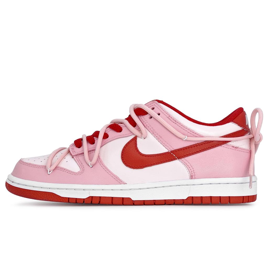 Nike Dunk Peach Blossom Abrasion Resistant Abrasion Resistant Low top Skateboard Shoes Women's Pink DD1873-116(Team318-SBOX)