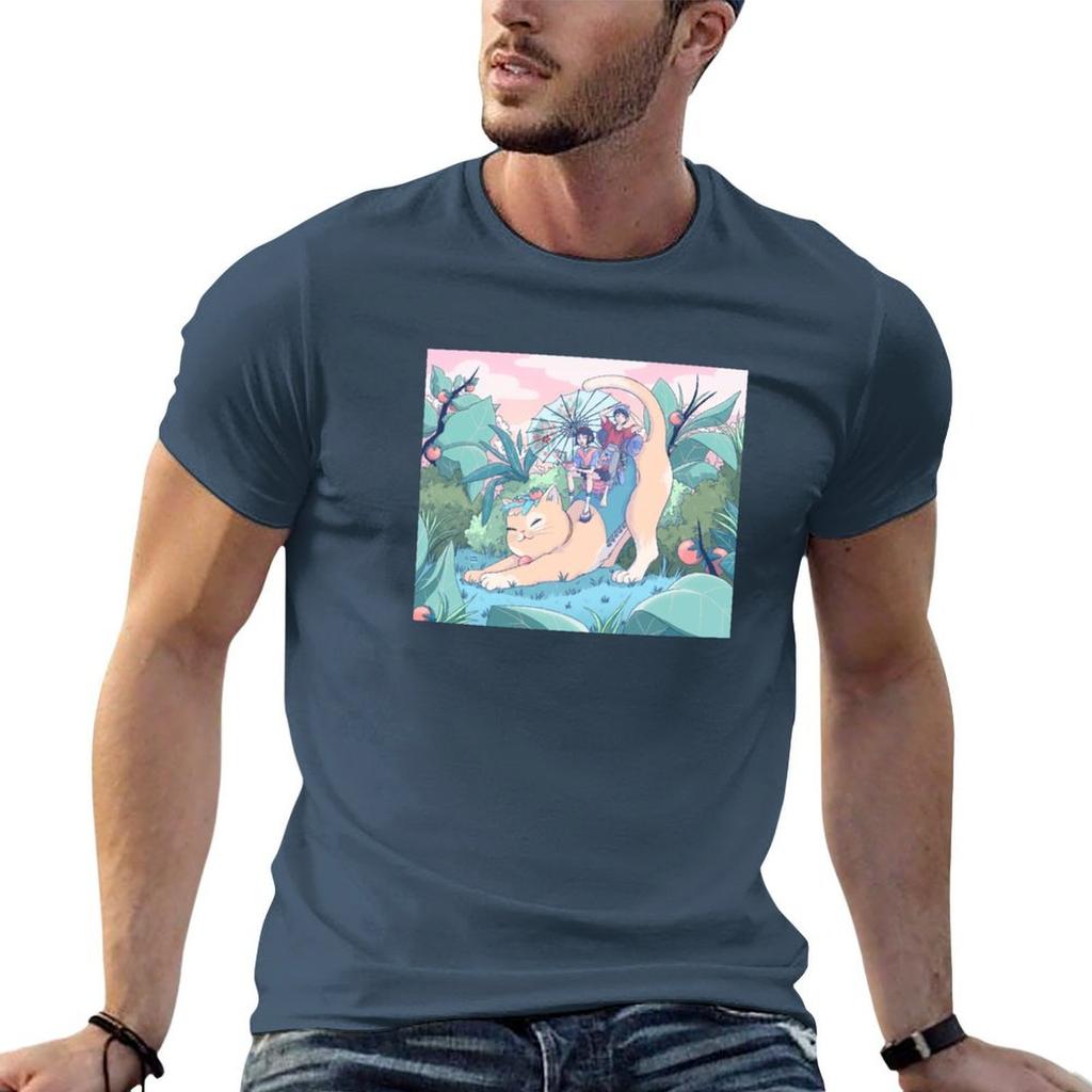 Unisexekineko Tshirt Soft Lightweight Cotton Tshirt