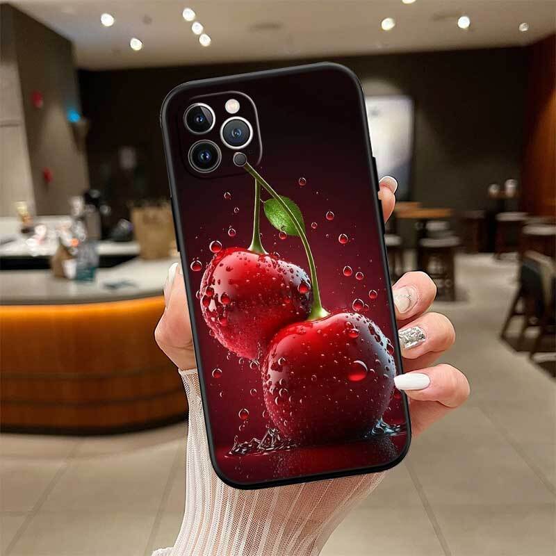 Cherry summer fruit Case for Samsung M55 M35 M15 A02 A05S A05 A06 A15 A12 A13 A10 A16 A20 A22 A24 A25 A30 A31 A32 A33 A35 A42 A50