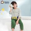 Yingbolun Kinder-Leicht-Pyjama-Set aus reiner Baumwolle
