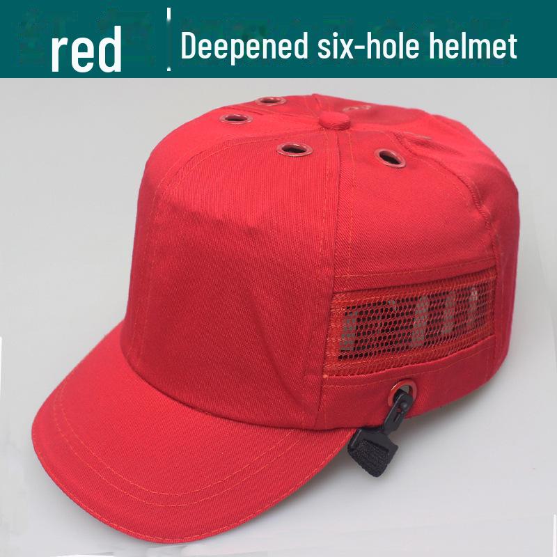 Lightweight Breathable Baseball-Style Safety Helmet for Welders
