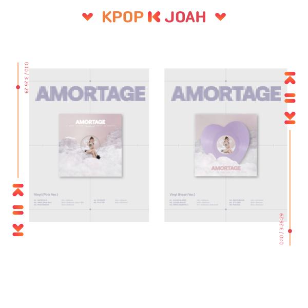 

(LP Vinyl) JISOO (BLACKPINK) AMORTAGE Mini Album PINK VER.