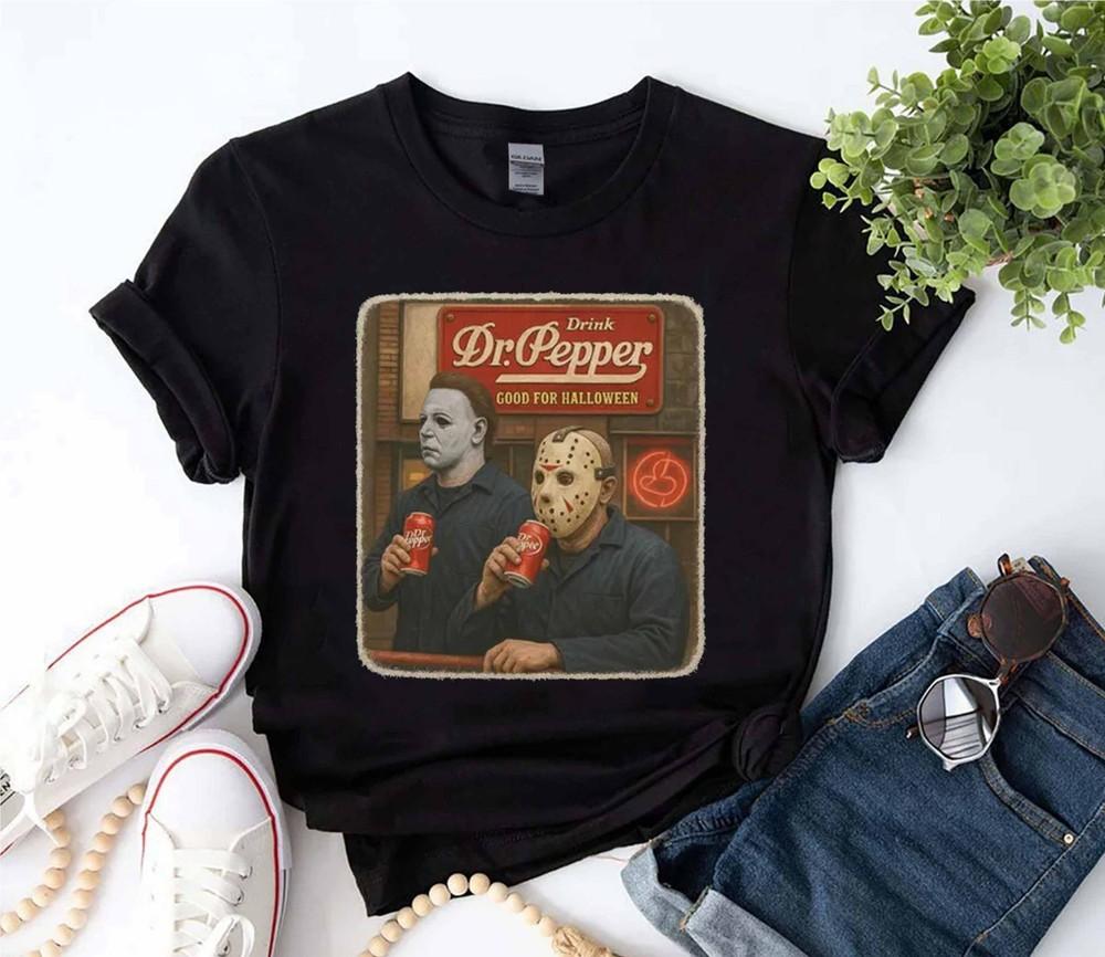 Pepper Shirt, Halloween Drink Pepper T-Shirt, Halloween Movie Shirt Unisex T-Shirt XXXL