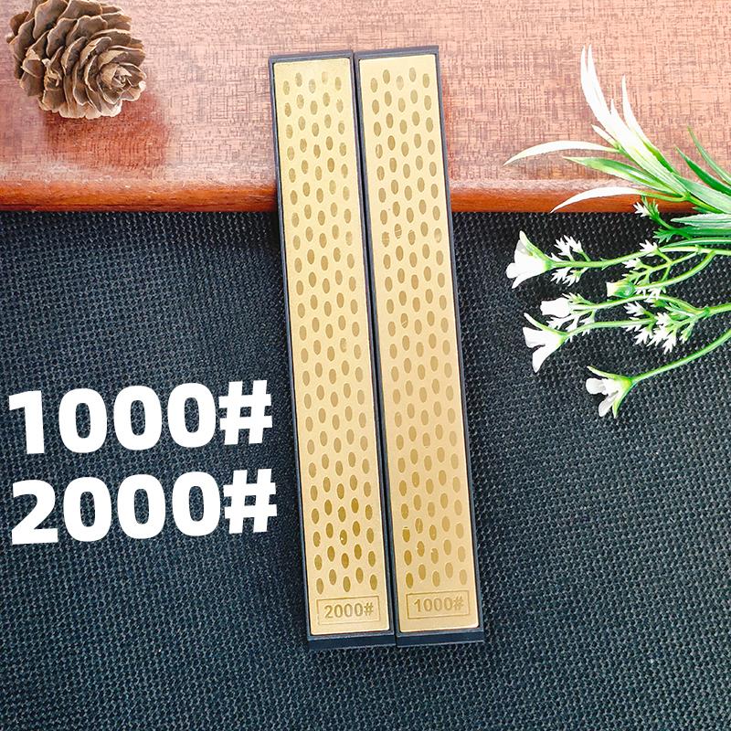

Golden color Premium Diamond Sharpening Stones-High-End Whetstone Grinding Tools for Knives Scissors Replacement Stone As Photo