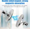 Curtain Magnetic Clips Wall Mounted Magnetic Buckle Shower Curtain Magnet Clips Detachable Window Screen Fixed Closure Fastener