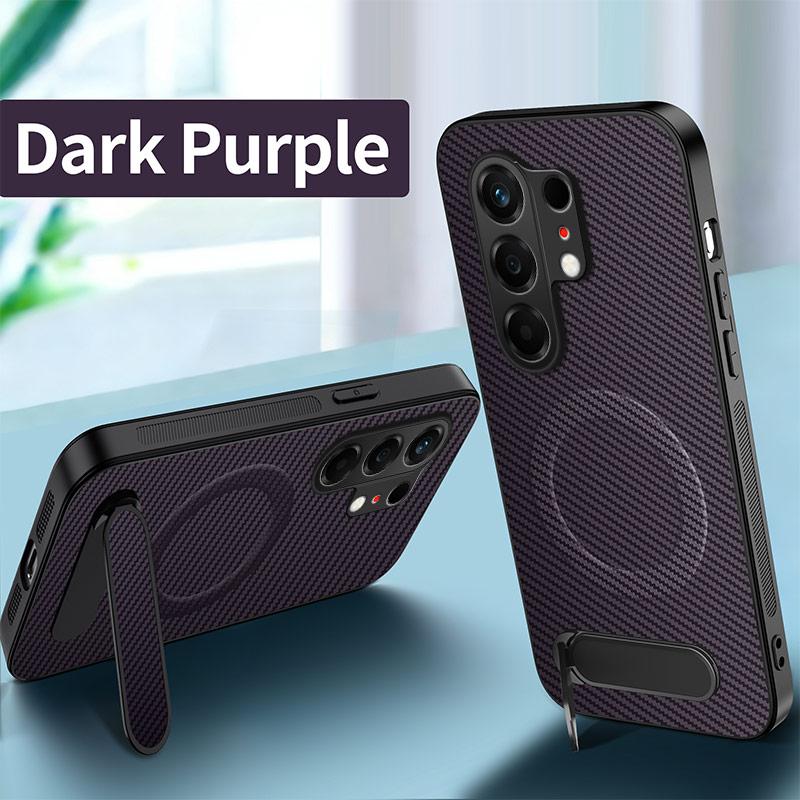 For Tecno Camon 50 Case Soft Silicone PC+TPU Carbon Fiber Texture Magnetic Protective Back Cover For Tecno Camon 50 Shell Bumper