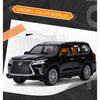 1/32 Lexus LX570 SUV Alloy Car Model Diecasts Metal Off-road Vehicles Car Model Sound and Light Simulation Kids Toys Gift