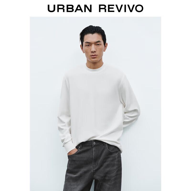 UR Men s Winter Basic Round Neck Long Sleeve T-Shirt L