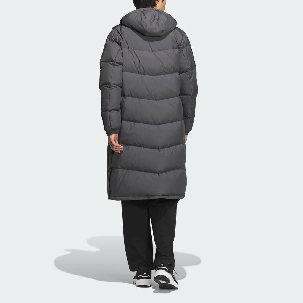 Adidas Casual Comfortable Warm Down Jacket Unisex Outerwear Dark-Gray JM9123