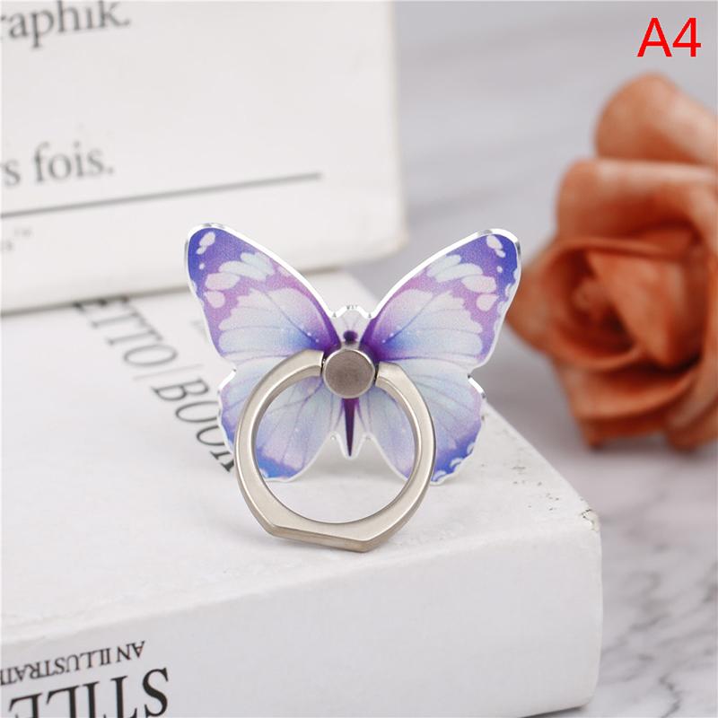 

1 шт. Универсальный красивый держатель для мобильного телефона в виде бабочки A4