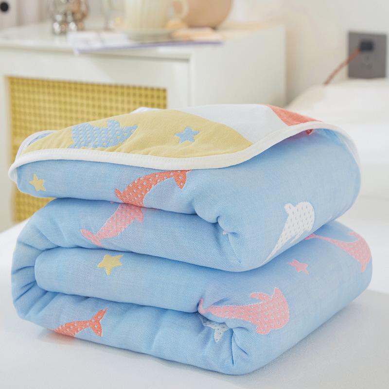 Summer Cooling Blanket Breathable Soft Cooling Quilt Machine Washable Air Conditioning Quilt