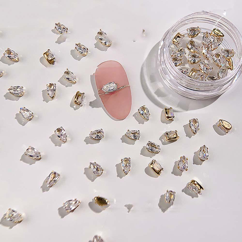 Ornaments Manicure  Nail Decoration Crystal Nail Rhinestone Nail Art Charms Nail Jewelry Set