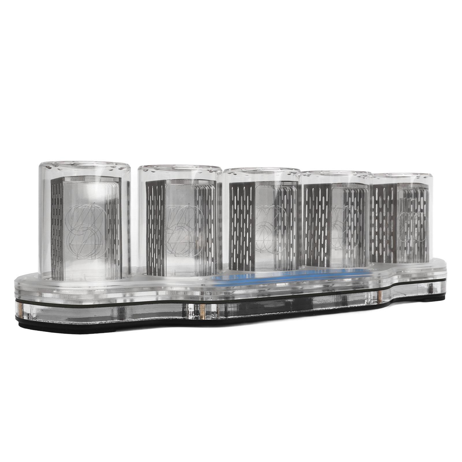 

Часы со светодиодной лампой RGB, настольные часы с питанием от USB, 24-часовой ход, регулируемые режимы, цифровые часы со светодиодной лампой для